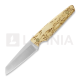 Nordic Knife Design - Wharncliffe 80 Curly birch