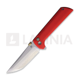 North Mountain Blade - Chop 2 Button Lock Red G-10