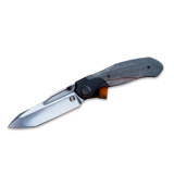 Null Knives - Vandal - Black Micarta