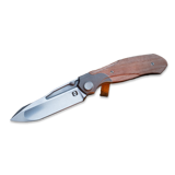 Null Knives - Vandal - Brown Micarta