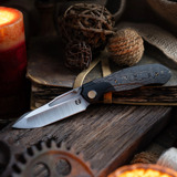 Null Knives - Vandal - Gold Camo CF
