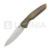 Olamic Cutlery - Aura Auto, Antique Titanium