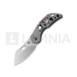 Olamic Cutlery - Busker 365 Largo, Clown Skull, Satin