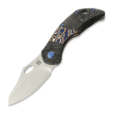 Olamic Cutlery - Busker Magnacut Semper, CF Show Side Fedokume Inlay