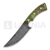 Olamic Cutlery - Nero, green Karelian birch