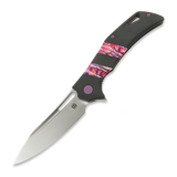 Olamic Cutlery - Swish Elmax Slicer, Aphotic Ti & Mammoth Tooth