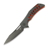 Olamic Cutlery - Swish Elmax Slicer, Hole Pattern Gunkote