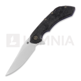 Olamic Cutlery - Wayfarer 247 Bowie, Dark Matter, Black Show Side