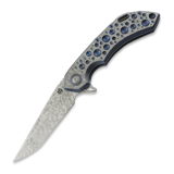 Olamic Cutlery - Wayfarer 247 Companto, Frosty Acid Raindrop Titanium