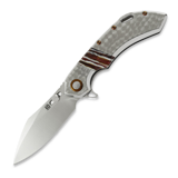 Olamic Cutlery - Wayfarer 247 Cutlass, Jeweled Titanium, Satin