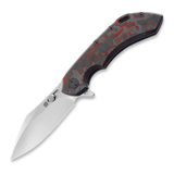 Olamic Cutlery - Wayfarer 247 Cutlass, Lava Flow, Dark Blasted
