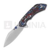 Olamic Cutlery - Wayfarer 247 Cutlass, Nebula Show Side