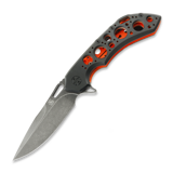 Olamic Cutlery - Wayfarer 247 Drop Point, Acid Rain Halloween Edition 2026