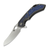 Olamic Cutlery - Wayfarer 247 Mouflon, Blue+Bronze Stonewash Ti, Satin
