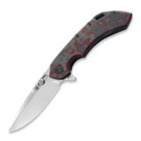 Olamic Cutlery - Wayfarer 247 Purist, Lava Flow, Dark Blasted