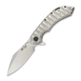 Olamic Cutlery - Wayfarer 247 S90V Cutlass, Scalloped