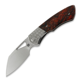 Olamic Cutlery - WhipperSnapper BL Sheepsfoot, Jeweled Ti, Satin