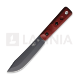 Ontario - XL Hunter Micarta, черен, червен