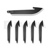 Outdoor Edge - Razor VX Replacement Blades Drop Point, musta
