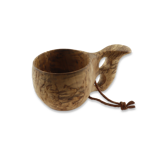 Pahantekij&auml; Pellosta - Kuksa, Curly birch, 2 holes
