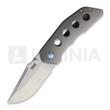 Pena Knives - Rhino Blue Titanium w/Stud
