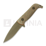 PG Knives - Spire, Digi Camo Tan G-10, Cerakote