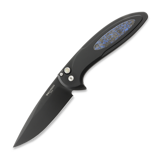 Pro-Tech - Cambria Flipper DLC, TechnoCarbon Blue Inlay