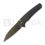 Pro-Tech - Malibu Flipper Black Dragon Scale, Smoky Grey