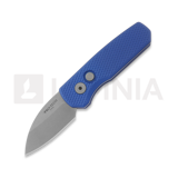 Pro-Tech - Runt 5, Textured Blue Aluminum, Stonewash