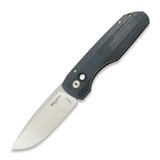 Pro-Tech - Synapse Blue Linen Micarta handle