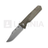 Prometheus Design Werx - STS - OD Green Linen Micarta M390