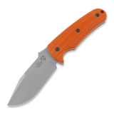 Puppy K&T - Mini Tactical Puppy, Orange handle, Plain edge