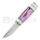 Puukkopaja Jaska Nukari - Akryylipuukko, white/rose