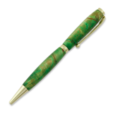 Puukkopuu - Pencil, stained birch, green