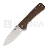QSP Knife - Hawk Micarta, brun