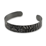 RaidOps - Titanium Armband 1mm, Tiger Spirit EM