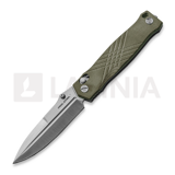 RealSteel - Muninn, Green Micarta, Satin