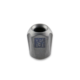 RealSteel - Ti Lanyard Bead pyramid, silver