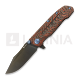Reate - 9D-V2, Lava Flow Fat Carbon, Black DLC