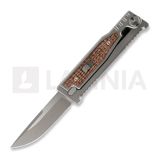 Reate - Mini EXO Drop Point, burlap micarta