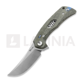 Reate - PL-7, Black Micarta, Satin