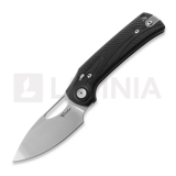 Reate - PL-XE, Black Micarta, Stonewashed