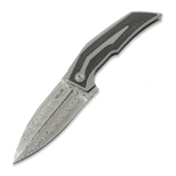 Reate - T4000 Damasteel, Gray Titanium & Carbon Fiber