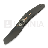 Reate - VK-CLU, Black DLC Titanium, Frosted Satin Black DLC