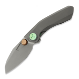Reate - VK-FROK, Dark Bead Blast Titanium, Dark Frosted Satin