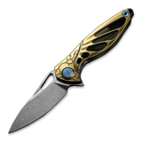 Rike Knife - Hummingbird Framelock gold