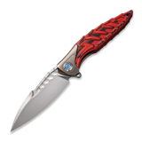 Rike Knife - Thor 7 TI G10 Red