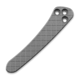 Ripps Garage Tech - Spyderco PM2 Clip - Crosshatch Roughwash / Titanium