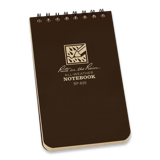 Rite in the Rain - Top Spiral Notebook 3x5 Brown