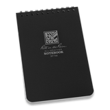Rite in the Rain - Top Spiral Notebook Black